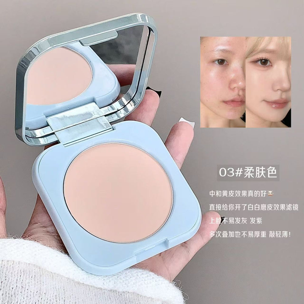 Makeup kobeleen setting powder, concealer, oil control, touch-up, waterproof, sweat-proof, long-lasting, non-removing makeup cosmetics