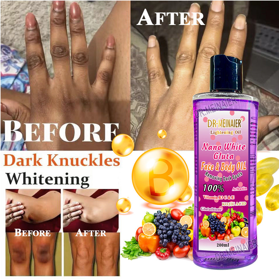 anti-darkening essential oil vc essence oil facial body skin care massage oil smooth compound essential oil argan oil wholesale
