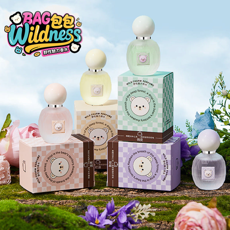 Bag wild charm perfume jasmine fragrance fresh light fragrance long-lasting fragrance niche women's perfume 20ml