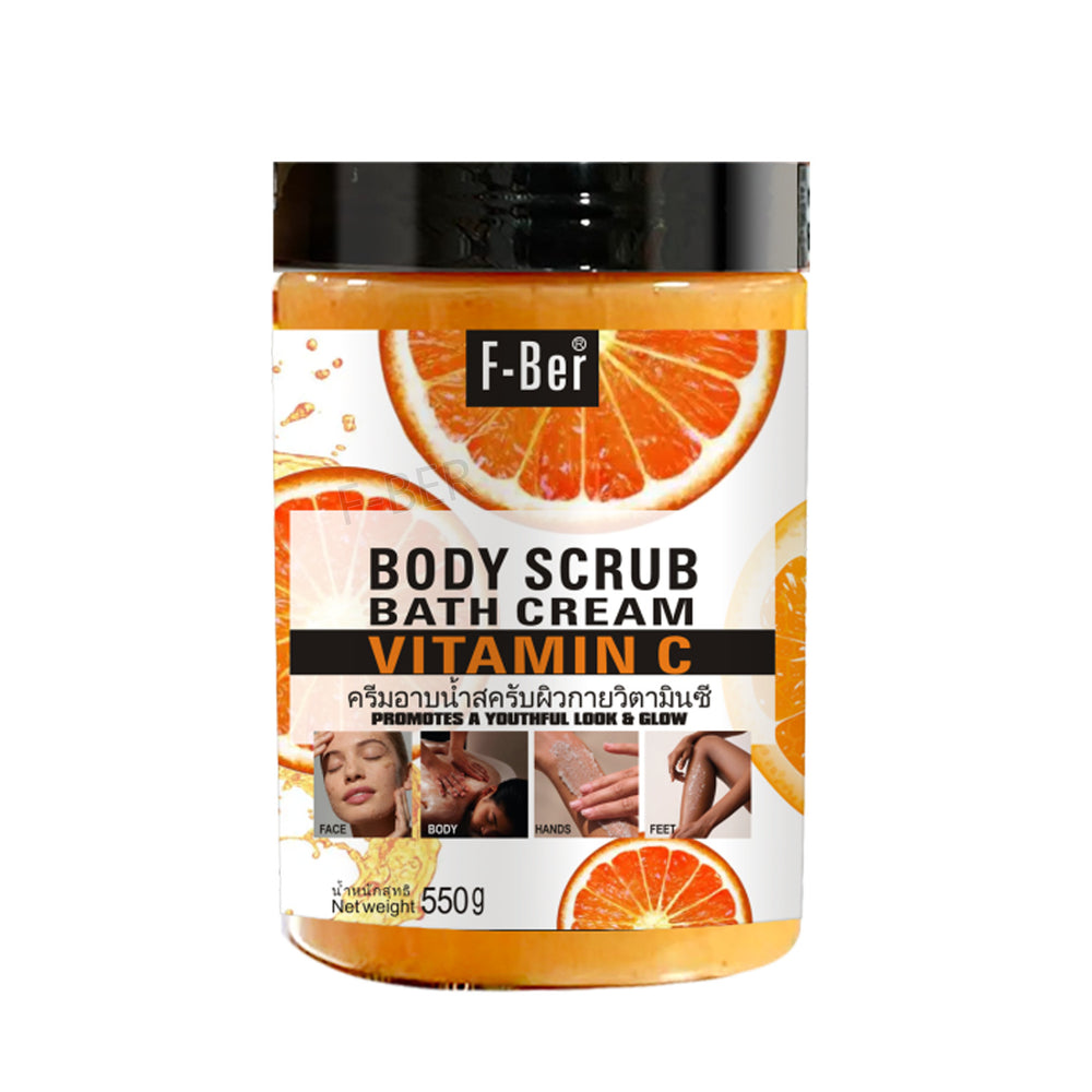 turmeric scrub deep cleansing exfoliating brightening body scrub bubble bath salt 550g