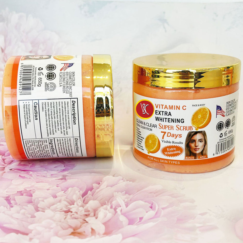 vc wet salt scrub bath salt strawberry exfoliating cleansing vitamin c scrub 650g foreign trade wholesale