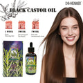 black castor oil promotes hair nourishment and deep moisturizing hair care and skin care comfy basics oil 118ml wholesale