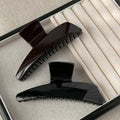 Niche stylesense of designkoreanelegant large hairpin female back of head hair clip casualeasiest for match shark clip