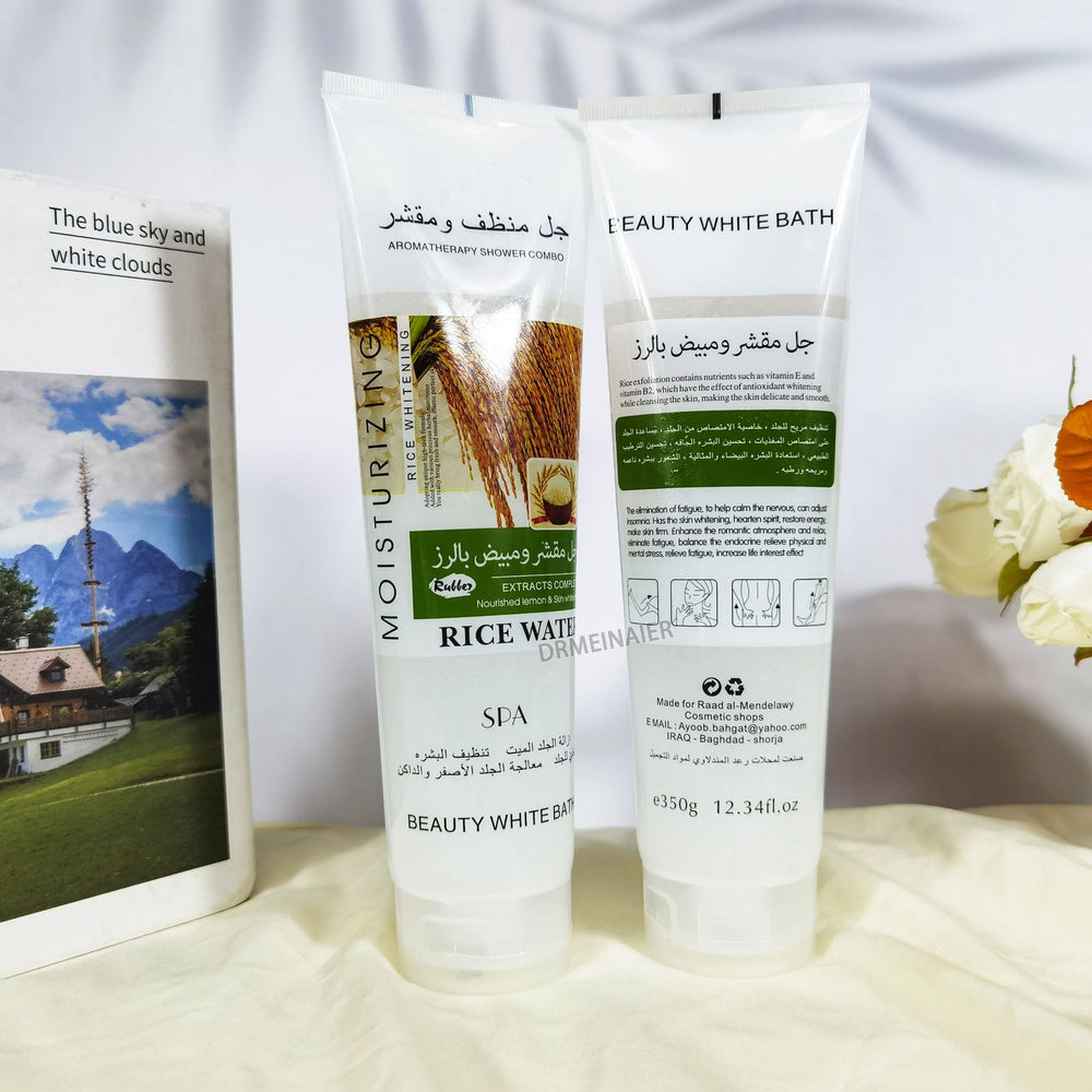 gentle exfoliating eraser dead skin facial body deep cleansing pores rejuvenating scrub gel