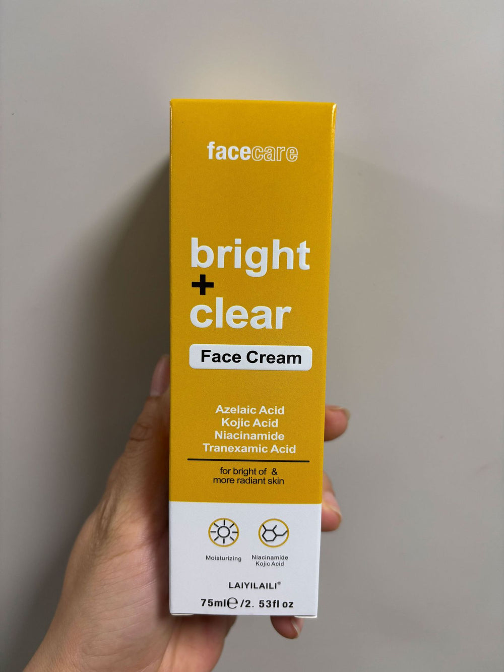 brightening and cleansing cream 75ml kojic acid brightening moisturizing cream tranexamic acid moisturizing cream wholesale export