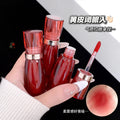 Makeup kakashow matte soft light lip glaze velvet matte matte not easy to fade daily makeup whitening lipstick