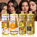 organic carrot essential oil tassel facial body spa moisturizing meridian massage almond massage oil 300ml