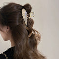 Classy rhinestone wings shark clip elegant female back of head large plate hair clip hair clip hair accessories hairpin