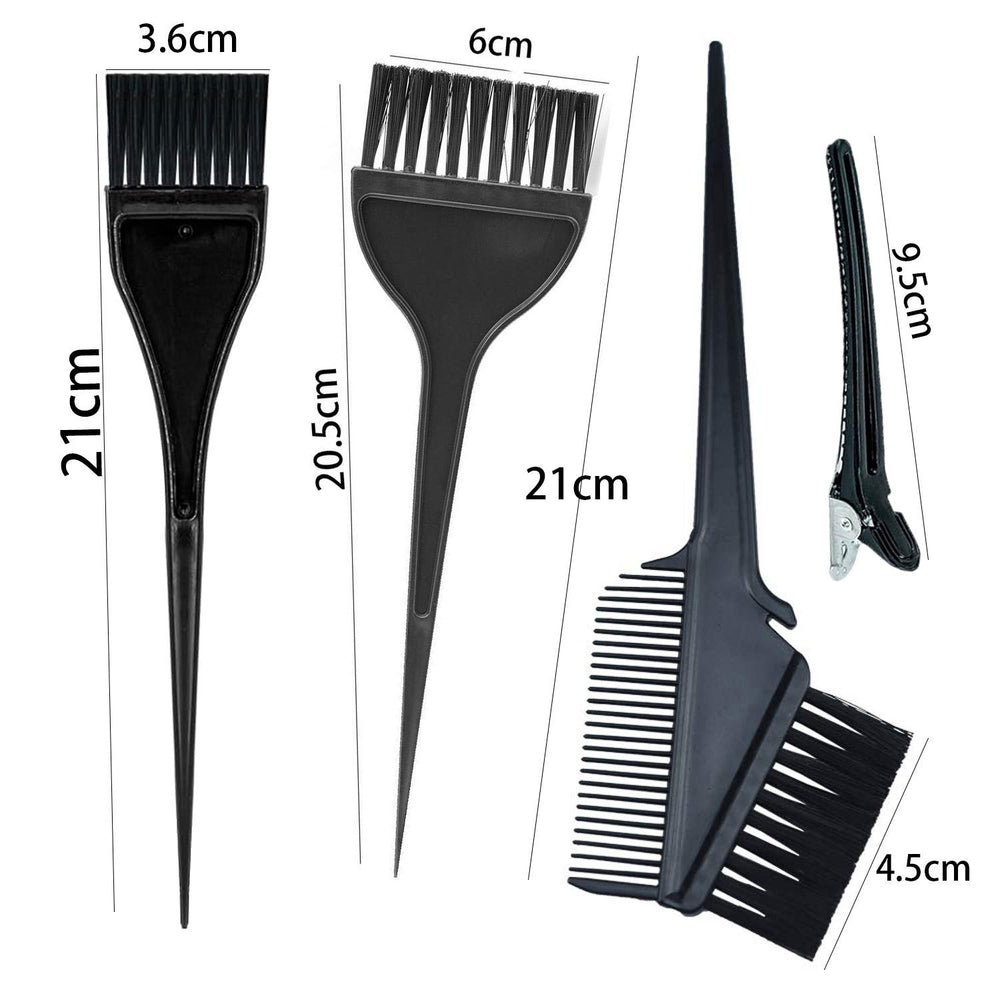 hair dyeing tools comfy basics 9-piece set hair dyeing bowl baking oil brush hair salon hairdressing supplies hair dyeing brush