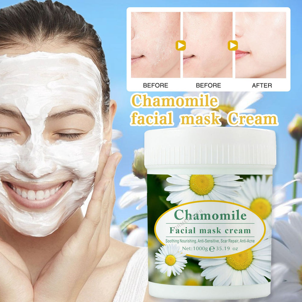 chamomile brightening mask, mud mask, oil control, moisturizing, hydrating, moisturizing mask, mud wholesale, export
