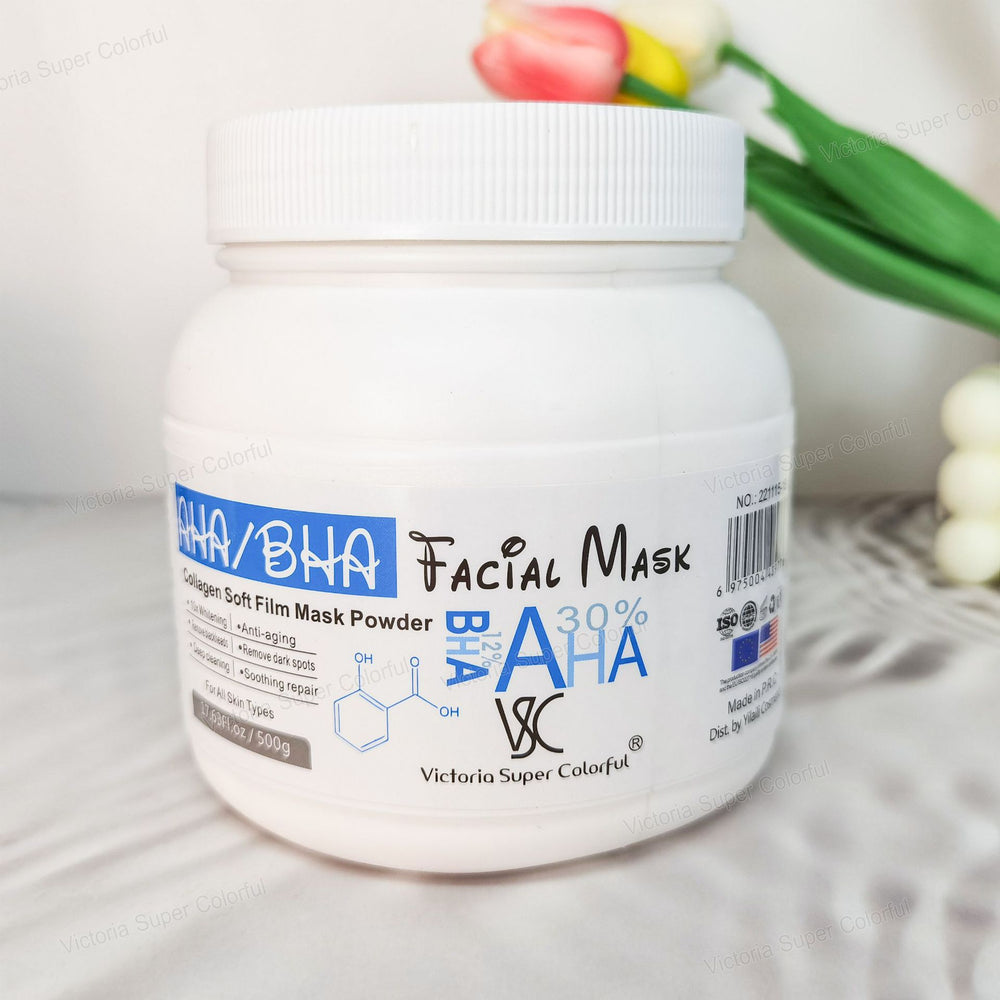 rose soft mask powder moisturizing and hydrating bottled facial mask powder factory processing export wholesale 500g