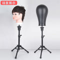 Head mold triangle stand portable dummy head vertical stand head mold display floor stand mini tripod