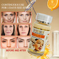 vitamin c serum 120ml - brightening, hydrating, and repairing vc serum - moisturizing, elastic, and fresh orange vc essence